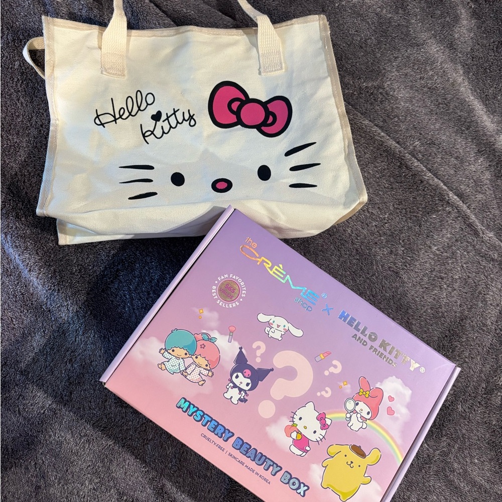 Brand new Creme Shop Hello Kitty & Friends Mystery Beauty Box